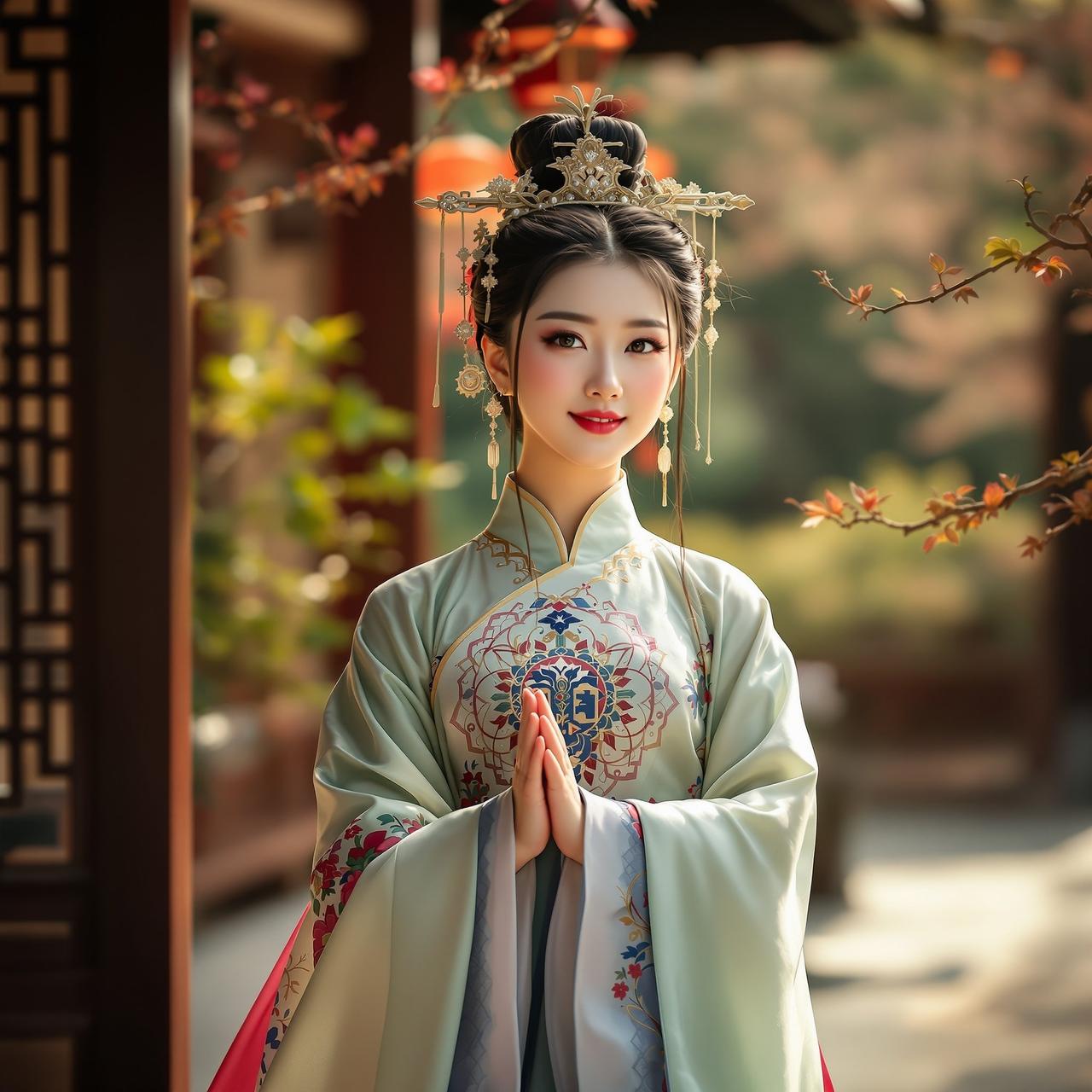 私拍套图 - 汉服写真
